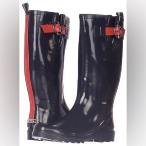 Nautica® Lovise Women's Tall-Shafted Rain Boot, gently used, size: 9